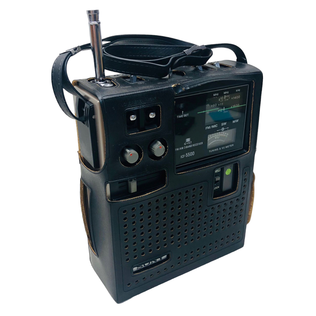 SONY(ソニー)のSONY スカイセンサー 3バンドレシーバー BCLラジオ ICF-5500 スマホ/家電/カメラのオーディオ機器(ラジオ)の商品写真