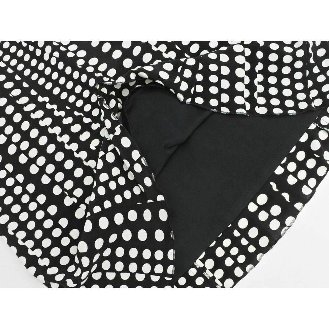 INDIVI(インディヴィ)のインディヴィ ドット スカート size40/黒ｘ白 ■◇ レディース レディースのスカート(ミニスカート)の商品写真