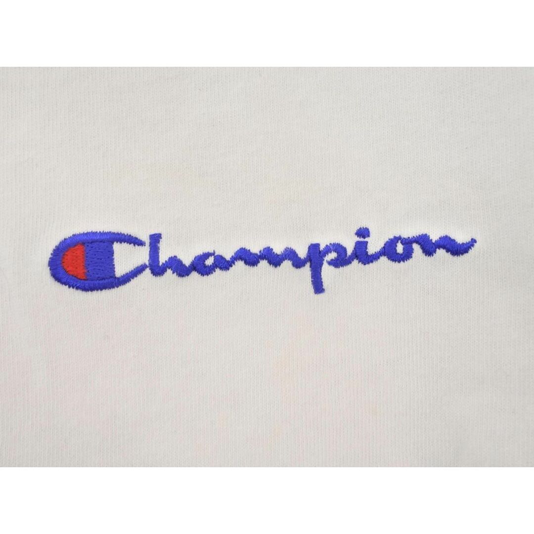 Champion(チャンピオン)のChampion チャンピオン ロゴ 刺繍 Tシャツ sizeL/白 ■◆ メンズ メンズのトップス(Tシャツ/カットソー(半袖/袖なし))の商品写真