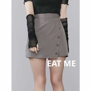 EATME - 【未使用】EAT ME フロントボタンスカパン
