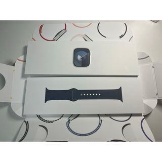 アップル(Apple)のApple Watch Series9 GPSモデル シルバー45mm M/L(腕時計(デジタル))