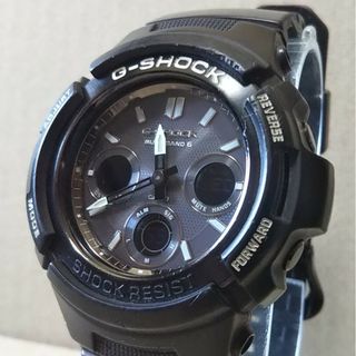 G-SHOCK - CASIO G-SHOCK AWG-M100BW 電波 ソーラーアナデジ 腕時計