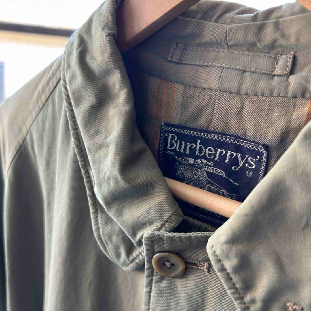 BURBERRY(バーバリー)の<希少>ビンテージ　バーバリーステンカラーコート メンズのジャケット/アウター(ステンカラーコート)の商品写真