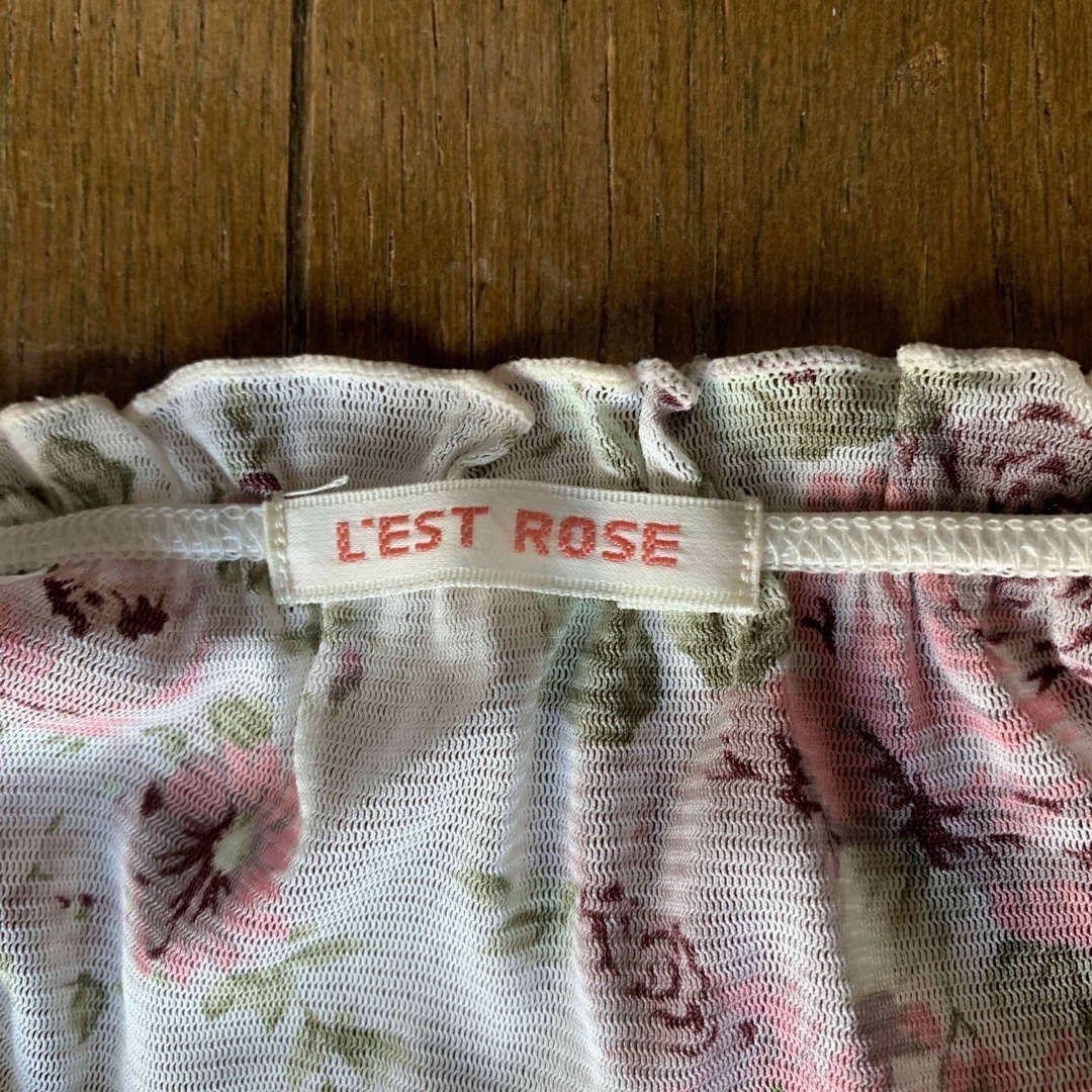 L'EST ROSE(レストローズ)のノースリーブ レディースのトップス(カットソー(半袖/袖なし))の商品写真