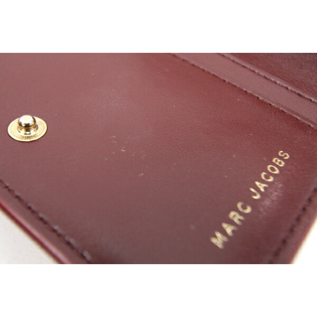 MARC JACOBS(マークジェイコブス)の マークジェイコブス 二つ折り財布 ブランデッド ミニ レディースのファッション小物(財布)の商品写真