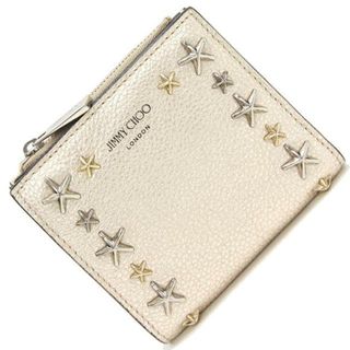 ジミーチュウ(JIMMY CHOO)の ジミーチュウ 二つ折り財布 スタースタッズ ハンニ 中古(財布)