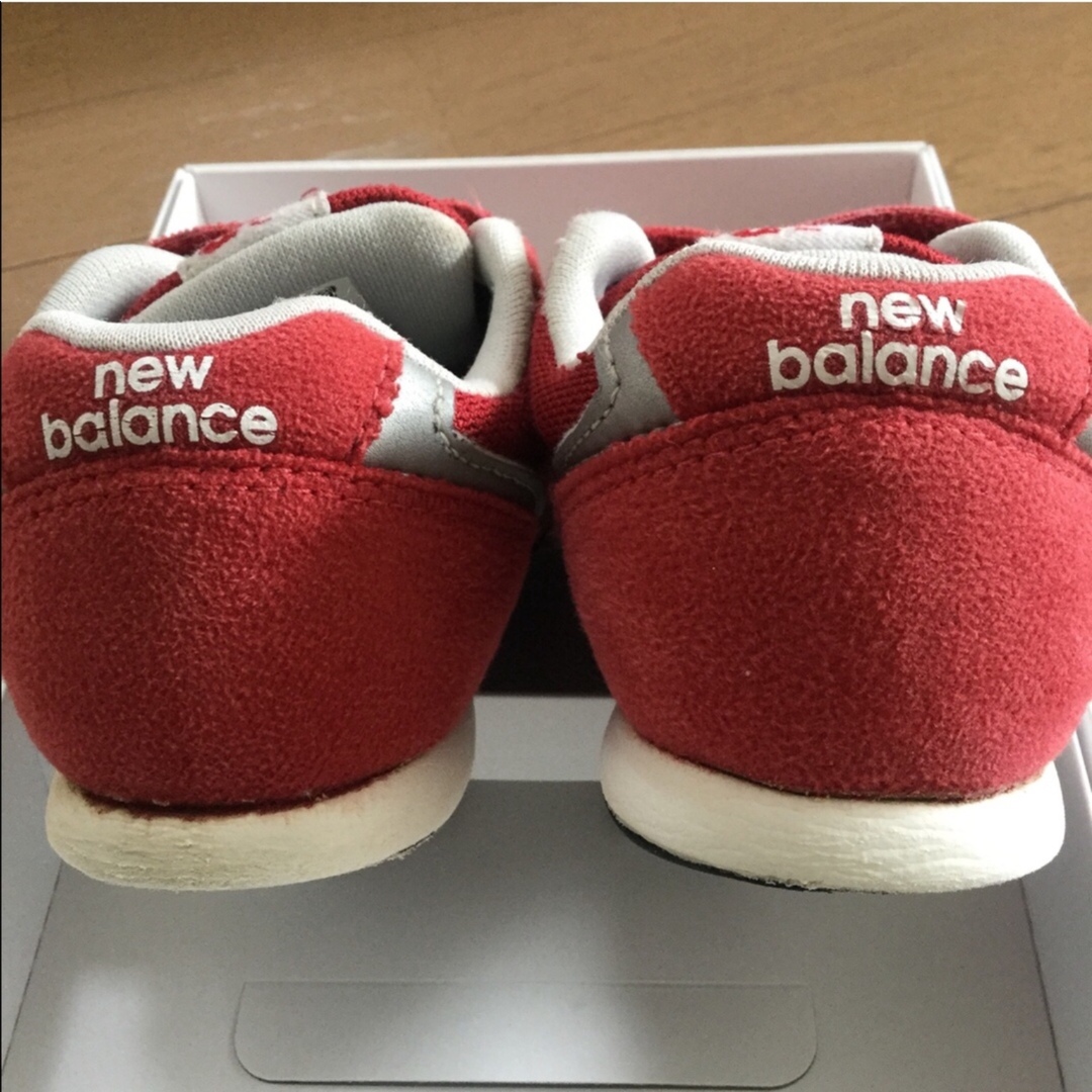 New Balance(ニューバランス)のニューバランス　スニーカー　996    16cm   赤 キッズ/ベビー/マタニティのキッズ靴/シューズ(15cm~)(スニーカー)の商品写真