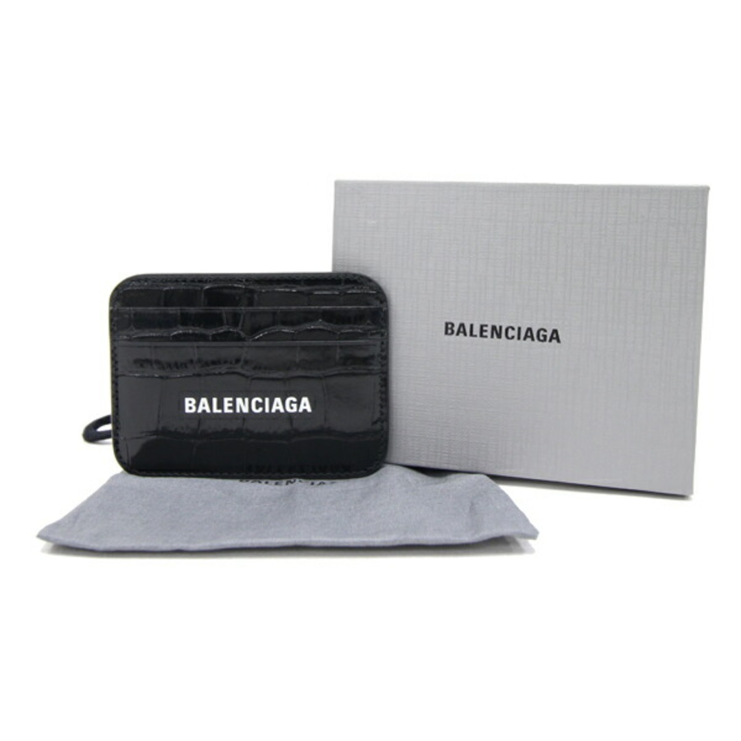 Balenciaga(バレンシアガ)の バレンシアガ カードケース 593812 ブラック 中古 レディースのファッション小物(名刺入れ/定期入れ)の商品写真