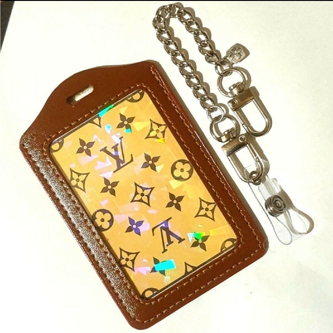 LOUIS VUITTON(ルイヴィトン)の希少♥♣LOUIS VUITTON♠♦モノグラムトランプ１枚　新品パスケース付⑨ レディースのファッション小物(パスケース/IDカードホルダー)の商品写真