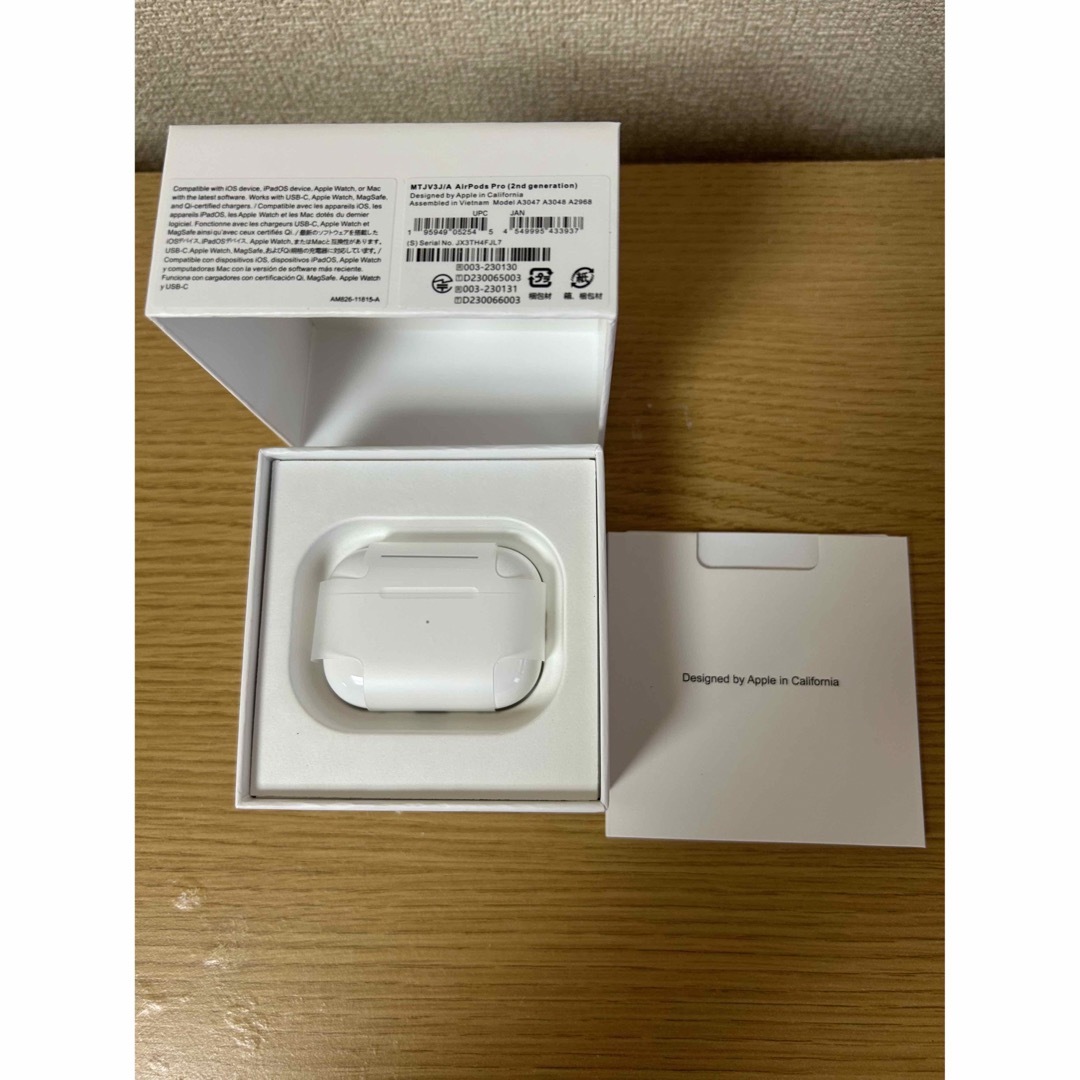 Apple(アップル)のアップルAirPods Pro 第2世代  hynsyy様専用 スマホ/家電/カメラのオーディオ機器(ヘッドフォン/イヤフォン)の商品写真