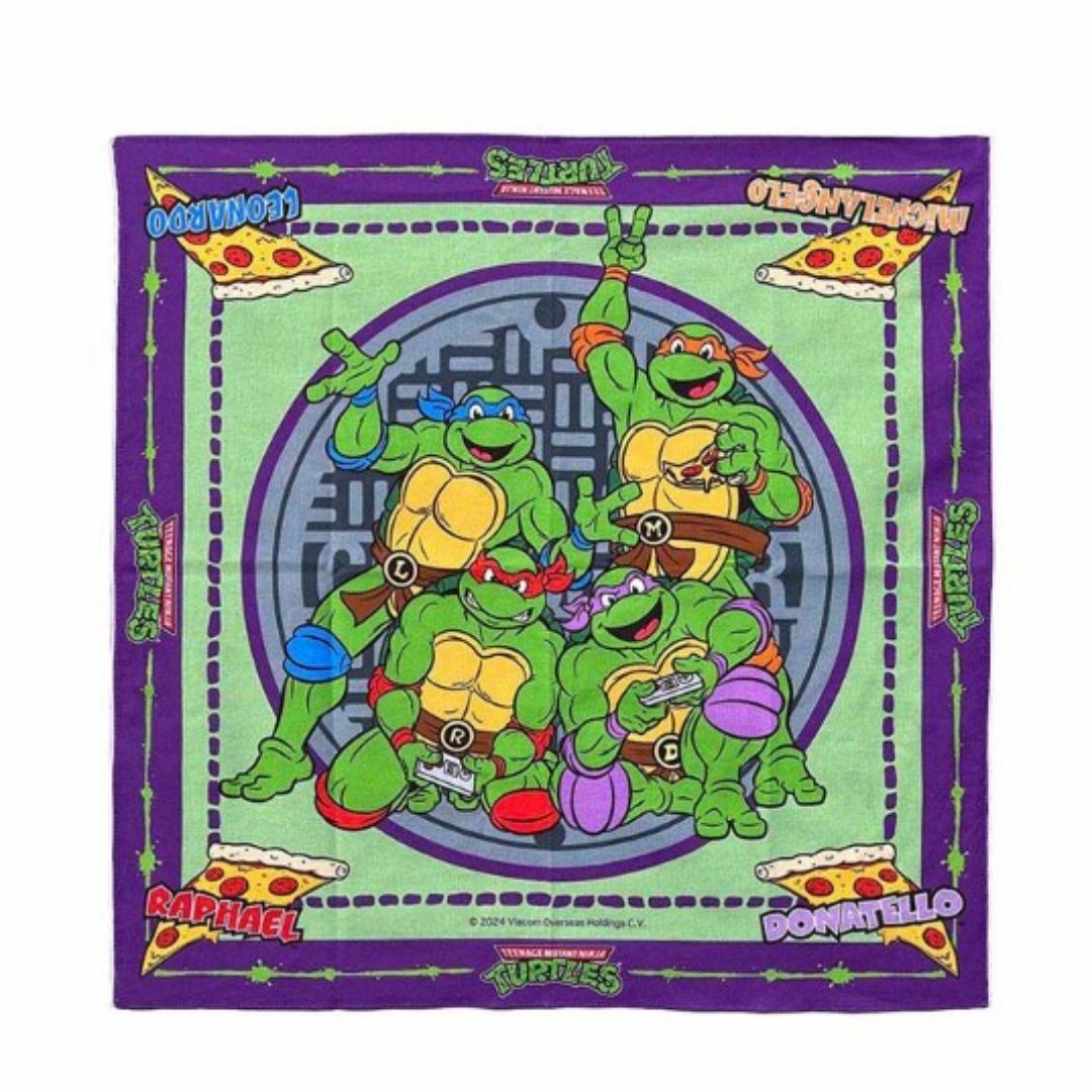 BANDANA/TURTLES/00009-2 メンズのファッション小物(バンダナ/スカーフ)の商品写真