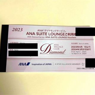 ANA(全日本空輸) - 最終値下げ ANA SUITE LOUNGE スイートラウンジ 利用券 4枚