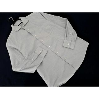 シップス(SHIPS)の美品 シップス SHIPS any CLEVE チェック シャツ sizeS/白ｘ紺 ■◇ メンズ(シャツ)