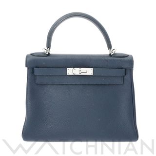 Hermes - 中古 エルメス HERMES レディース ハンドバッグ ブルーオブスキュール /パラジウム金具 トリヨンクレマンス