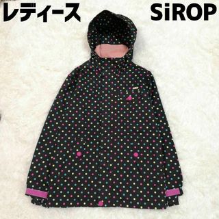 SiROP シロップ　スノボウェア　スノーボード　スノボ　M　レディース　水玉(ウエア/装備)