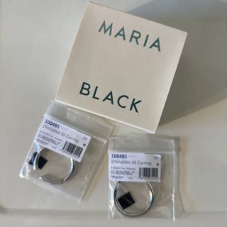 マリアブラック(MARIA BLACK)の新品未使用品 MARIA BLACK マリアブラック 2つセット(ピアス)