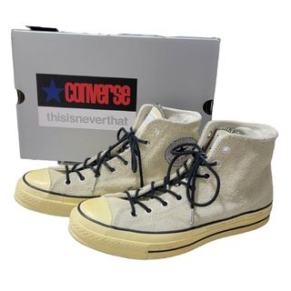 コンバース(CONVERSE)の【美品】コンバース CT70 thisisneverthat スニーカー 28(スニーカー)