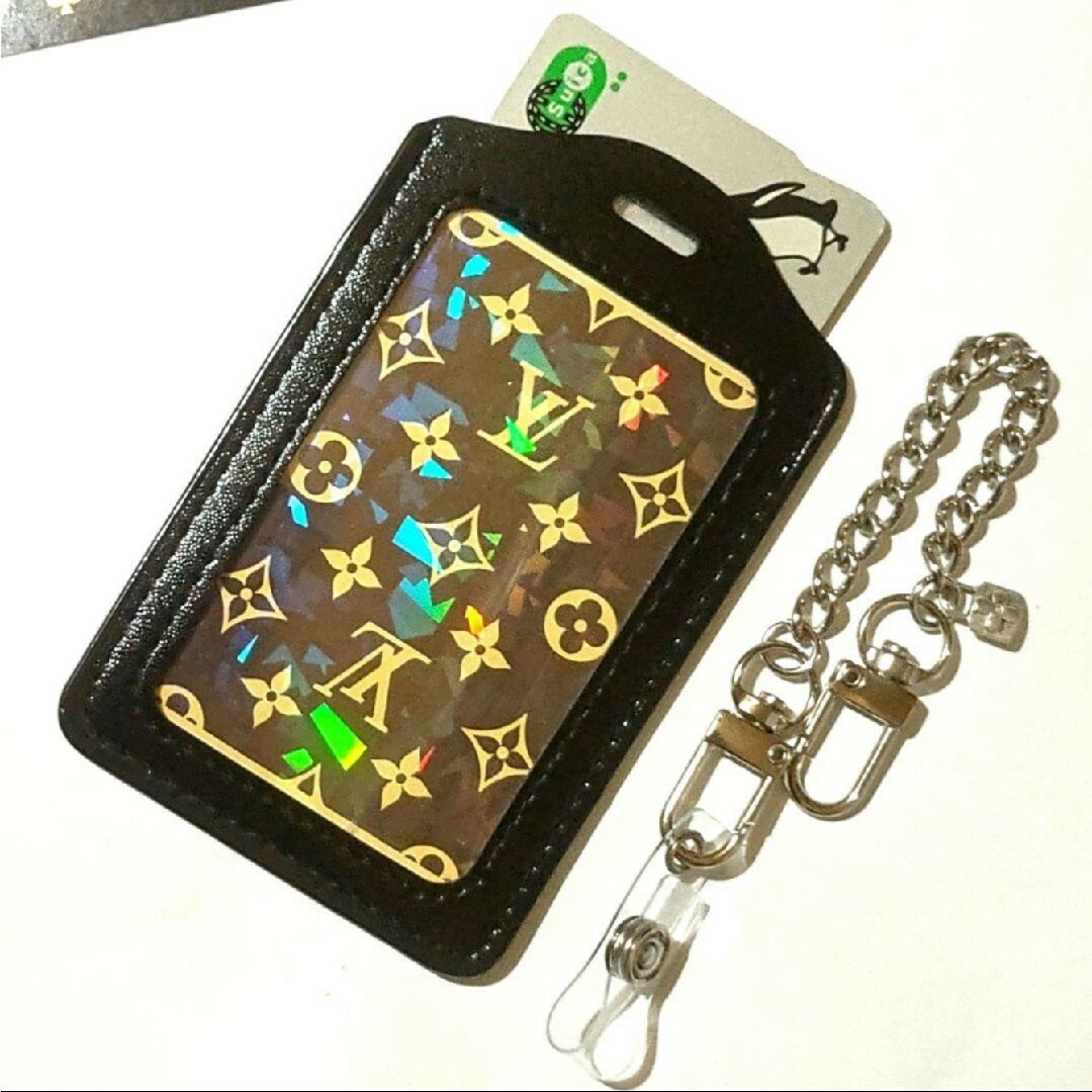 LOUIS VUITTON(ルイヴィトン)の希少♥♣LOUIS VUITTON♠♦モノグラムトランプ１枚　新品パスケース付⑪ レディースのファッション小物(パスケース/IDカードホルダー)の商品写真