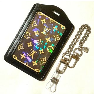 ルイヴィトン(LOUIS VUITTON)の希少♥♣LOUIS VUITTON♠♦モノグラムトランプ１枚　新品パスケース付⑪(パスケース/IDカードホルダー)