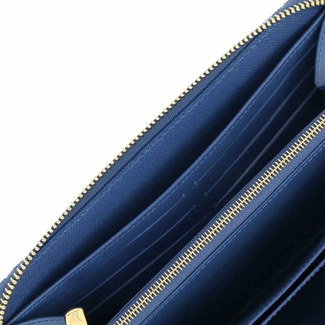 LOUIS VUITTON(ルイヴィトン)のルイヴィトン ラウンドファスナー 長財布 レディース メンズ モノグラム デニム ブルー 新品 h-a489  レディースのファッション小物(財布)の商品写真