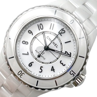 シャネル(CHANEL)の　シャネル CHANEL J12　キャリバー　12.2　33ｍｍ H5699 セラミック 自動巻き レディース 腕時計(腕時計)
