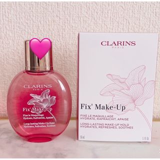 クラランス(CLARINS)の限定価格☆1度のみ使用【USED】クラランス フィックスメイクアップW【限定】(化粧水/ローション)