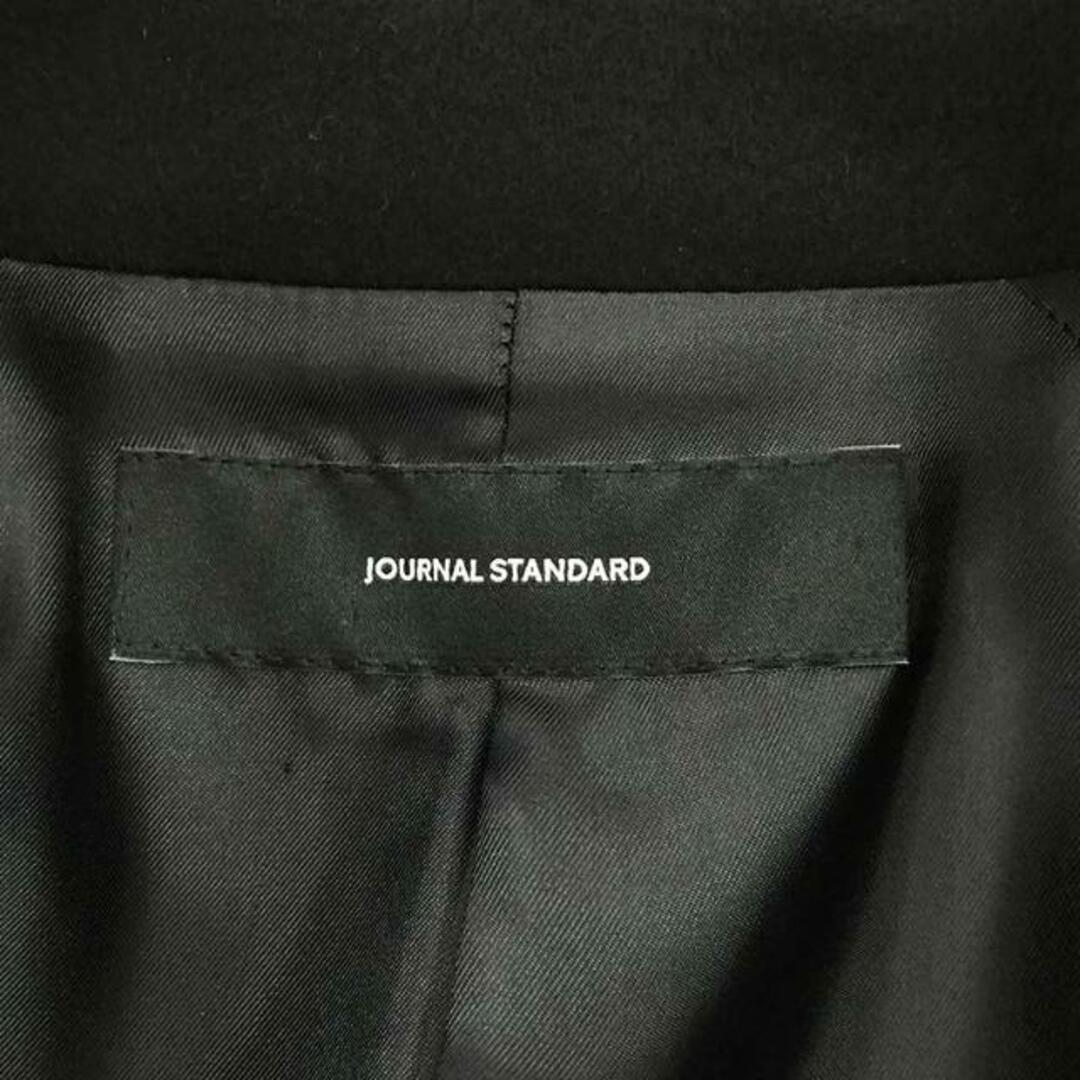 JOURNAL STANDARD(ジャーナルスタンダード)の【新品】  JOURNAL STANDARD / ジャーナルスタンダード | スーパー140ビーバーコクーンコート | S | ブラック | レディース レディースのジャケット/アウター(その他)の商品写真