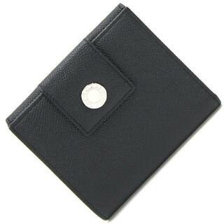 ブルガリ(BVLGARI)の ブルガリ Wホック財布 ブルガリブルガリ ブラック 中古(財布)