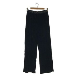 クラネ(CLANE)のCLANE / クラネ | × MINAMI TANAKA COLOR LINE VELOR PANTS ベロアパンツ | 2 | ブラック | レディース(その他)