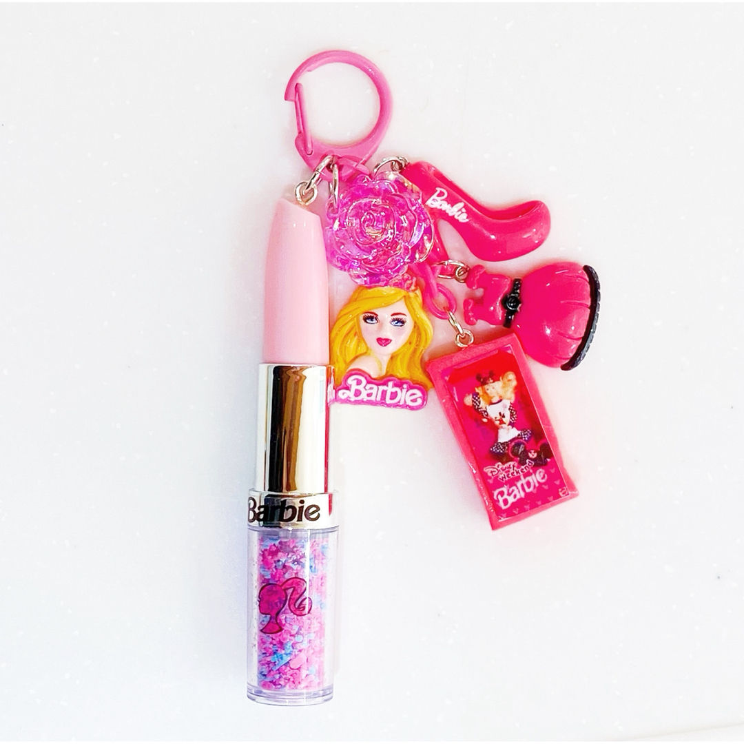 じゃらじゃらキーホルダー💄💋Barbie Lip エンタメ/ホビーのアニメグッズ(キーホルダー)の商品写真