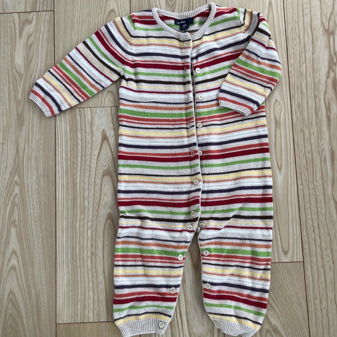 babyGAP(ベビーギャップ)のGAPロンパース80 キッズ/ベビー/マタニティのベビー服(~85cm)(ロンパース)の商品写真