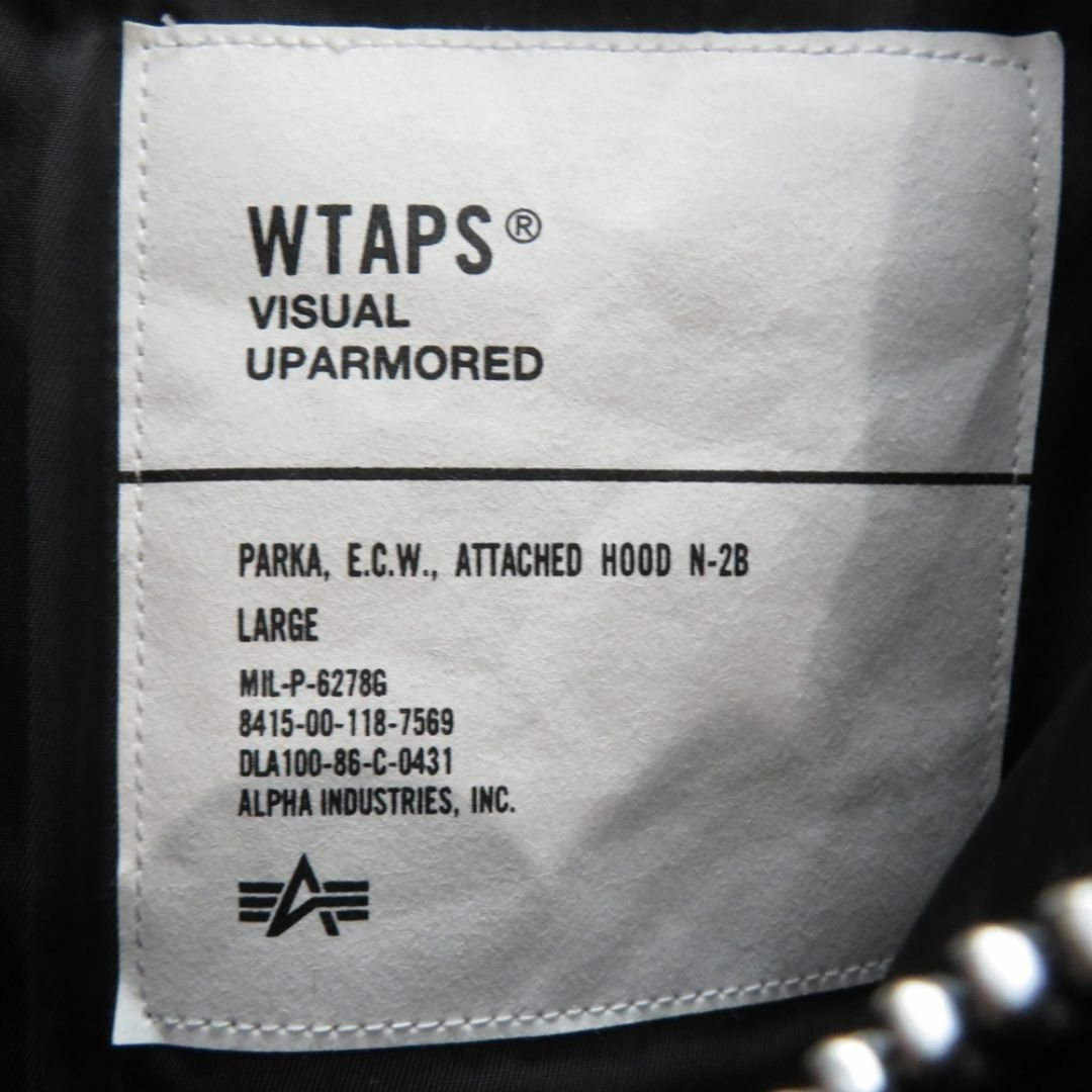 WTAPS 23aw ALPHA N-2B CORE SPEC TA0690-9001 Size-L  メンズのジャケット/アウター(フライトジャケット)の商品写真