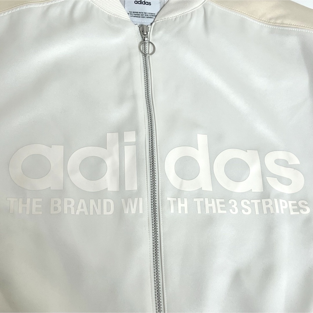 adidas(アディダス)のadidas IMITATION BIG JACKET レディース M レディースのジャケット/アウター(ブルゾン)の商品写真