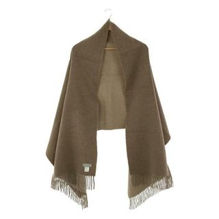 ジョシュアエリス(Joshua Ellis)の【新品】  JOSHUA ELLIS / ジョシュアエリス | cashmere 100％ / カシミヤ フリンジ 大判ストール マフラー / ユニセックス | -(ストール/パシュミナ)