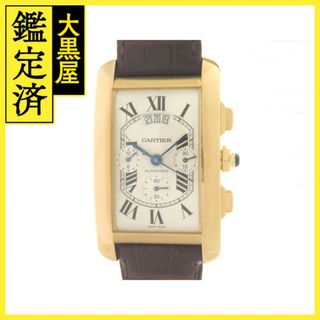 カルティエ(Cartier)のカルティエ　タンクアメリカン クロノグラフ XL　W2609356　【431】(腕時計(アナログ))