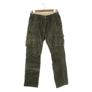 モモタロウジーンズ(MOMOTARO JEANS)のMOMOTARO JEANS / 桃太郎ジーンズ | 硫化バックサテン カーゴパンツ | 28 | カーキ | メンズ(その他)