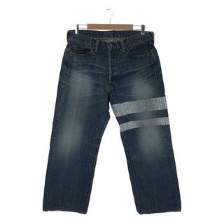 モモタロウジーンズ(MOMOTARO JEANS)のMOMOTARO JEANS / 桃太郎ジーンズ | 出陣レーベル 1903BP ヴィンテージ加工 セルビッチ ストレート デニムパンツ | 34 | インディゴ | メンズ(その他)