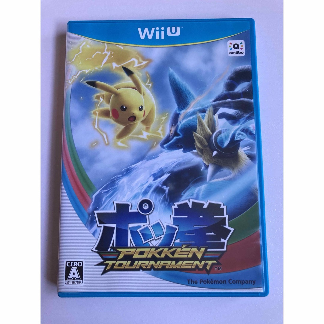 任天堂(ニンテンドウ)のWii U ポッ拳 POKKEN TOURNAMENT ソフト エンタメ/ホビーのゲームソフト/ゲーム機本体(家庭用ゲームソフト)の商品写真