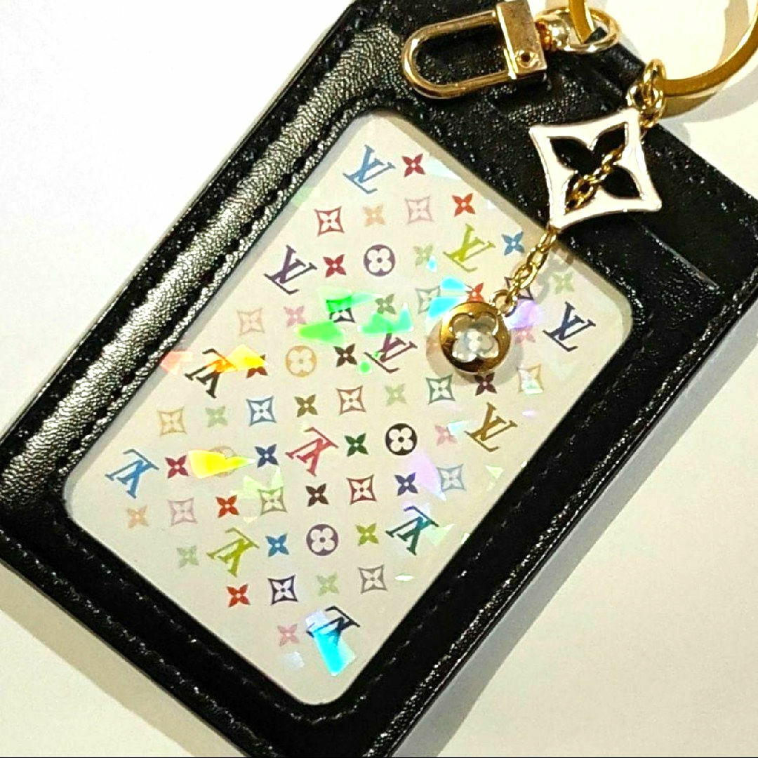 LOUIS VUITTON(ルイヴィトン)の希少✨LOUIS VUITTON✨モノグラムマルチ １枚 新品パスケース　③ レディースのファッション小物(パスケース/IDカードホルダー)の商品写真