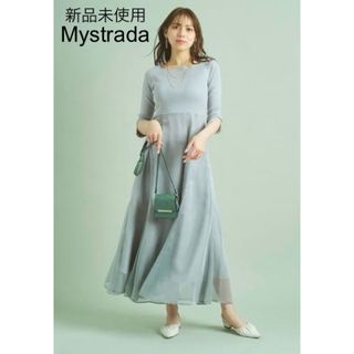 未使用♦Mystrada エアリーフレアドッキングワンピース