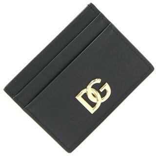 DOLCE&GABBANA - ドルチェ&ガッバーナ カードケース ブラック レザー