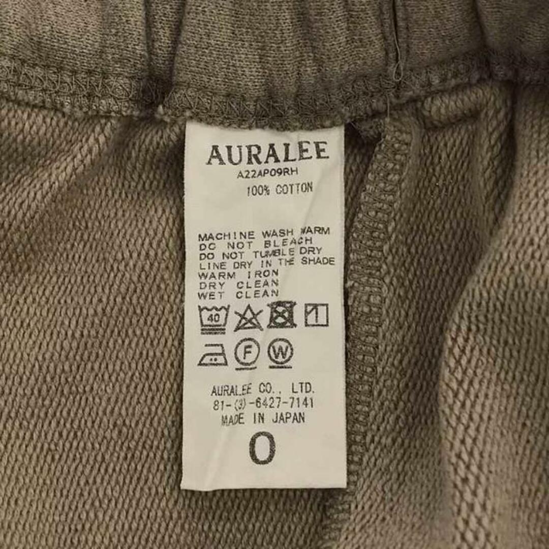 AURALEE(オーラリー)の【美品】  AURALEE / オーラリー | 2022AW | × Ron Herman SUPER SOFT HEAVY SWEAT PANTS パンツ | 0 | ベージュ | レディース レディースのパンツ(その他)の商品写真