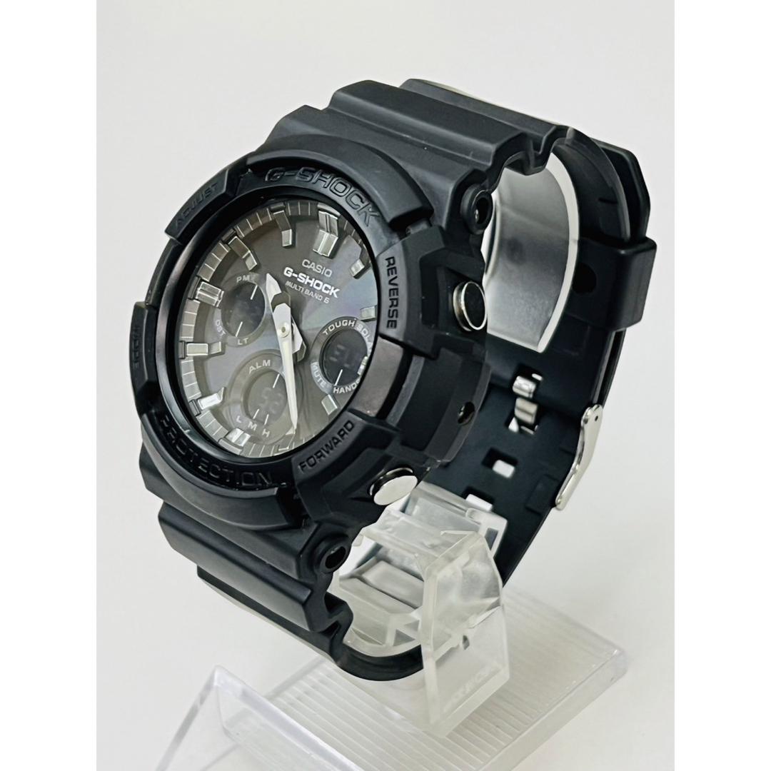 G-SHOCK(ジーショック)のG-SHOCK ビッグケース タフソーラーマルチバンド6 GAW-100B-1A メンズの時計(腕時計(アナログ))の商品写真