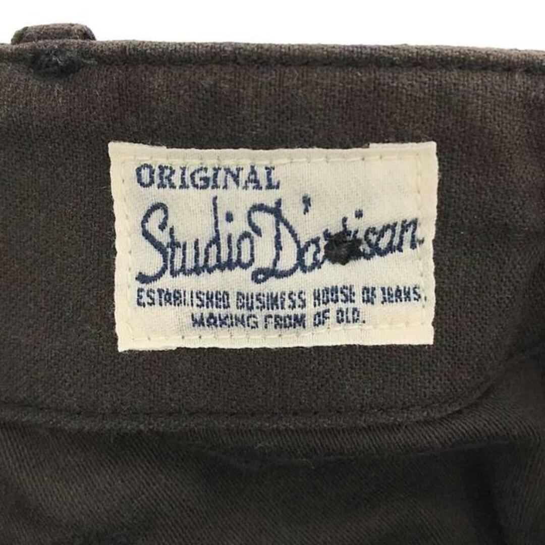 STUDIO D'ARTISAN(ステュディオダルチザン)のSTUDIO D'ARTISAN / ステュディオ・ダ・ルチザン | バックサテン ベイカーパンツ | 28 | グレー | メンズ メンズのパンツ(その他)の商品写真