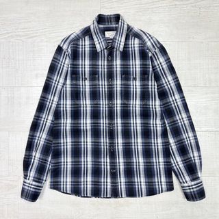 メゾンキツネ(MAISON KITSUNE')のMAISON KITSUNE コットン ネル チェック シャツ サイズ 38(シャツ)