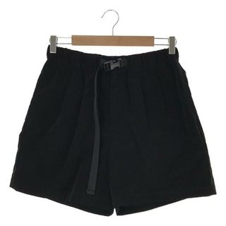 スピックアンドスパン(Spick & Span)の【美品】  Spick and Span / スピックアンドスパン | 2024SS | P/Ny撥水ベルトショートパンツ | F | ブラック | レディース(その他)