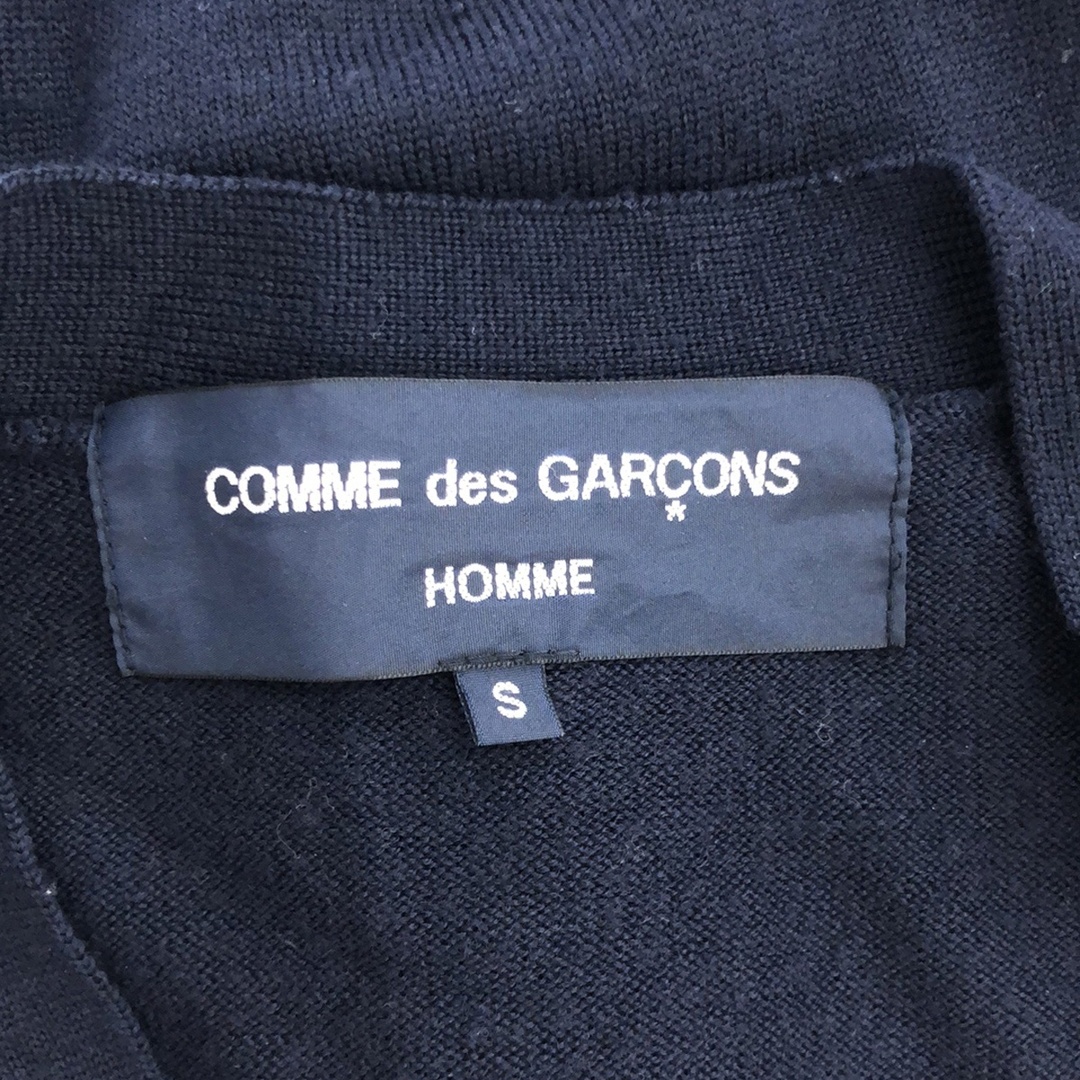 COMME des GARCONS(コムデギャルソン)のCOMME des GARCONS HOMME DEUX コムデギャルソンオムドゥ 2008AW アーガイルウールニットカーディガン ネイビー S HB-N005 メンズのトップス(カーディガン)の商品写真