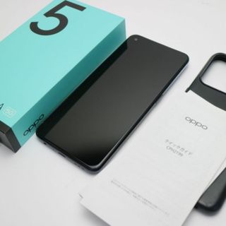 オッポ(OPPO)の超美品 SIMフリー OPPO Reno5 A シルバーブラック M888(スマートフォン本体)