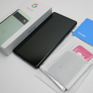 アンドロイド(ANDROID)の新品同様 SoftBank Google Pixel 6a 128GB セージ M888(スマートフォン本体)