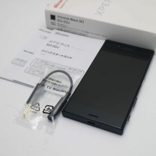 エクスペリア(Xperia)の超美品 SO-02J Xperia X Compact ブラック M888(スマートフォン本体)